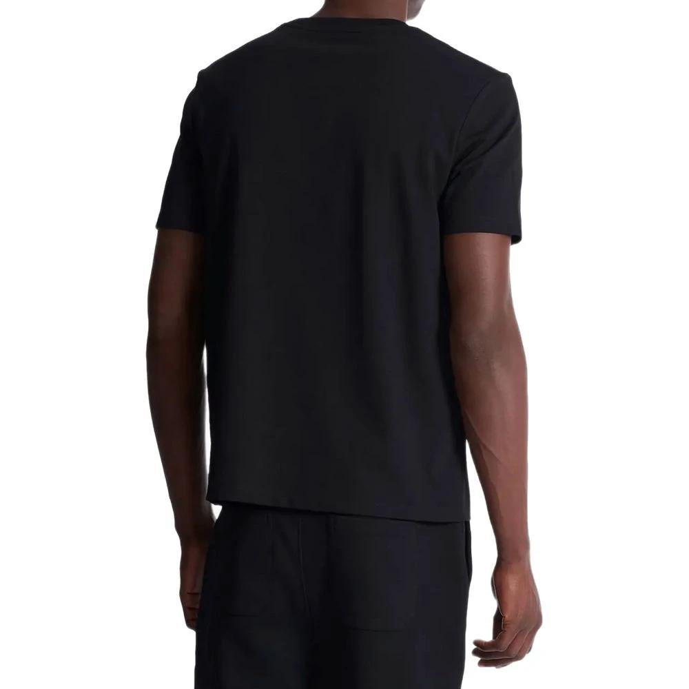 Balmain Schwarzes Baumwoll-T-Shirt by Balmain
