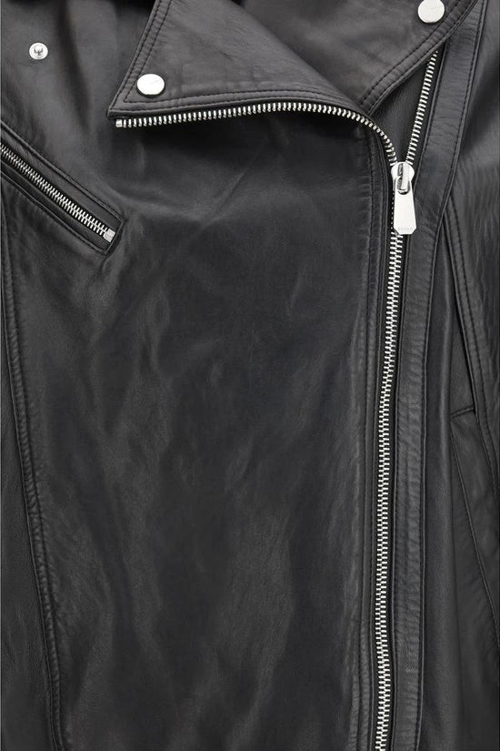 PINKO Schwarze Lederjacke by PINKO