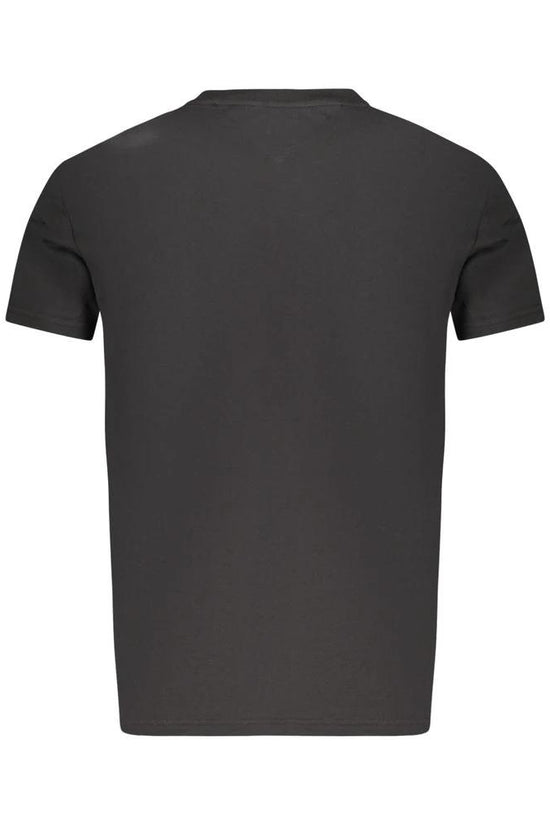 Tommy Hilfiger Schwarzes Baumwoll-T-Shirt für Herren by Tommy Hilfiger