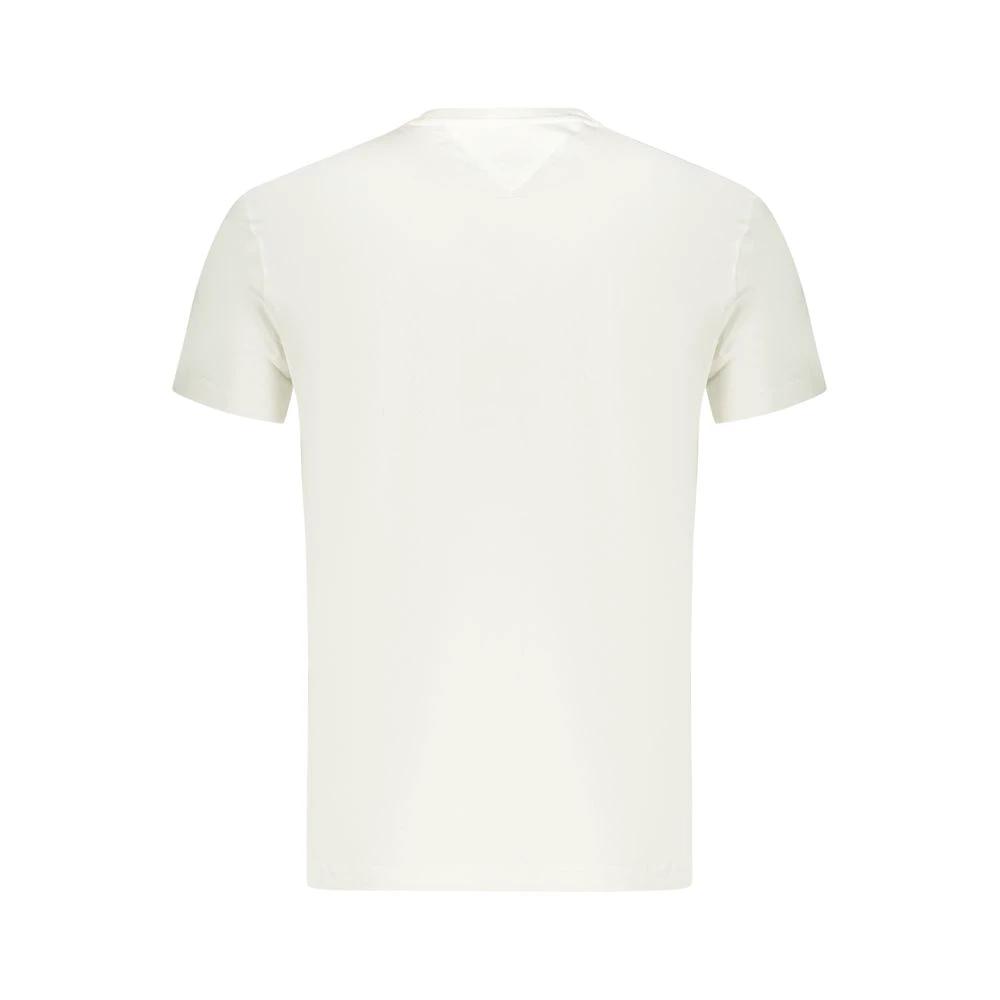 Tommy Hilfiger Weißes Baumwoll-T-Shirt für Herren by Tommy Hilfiger