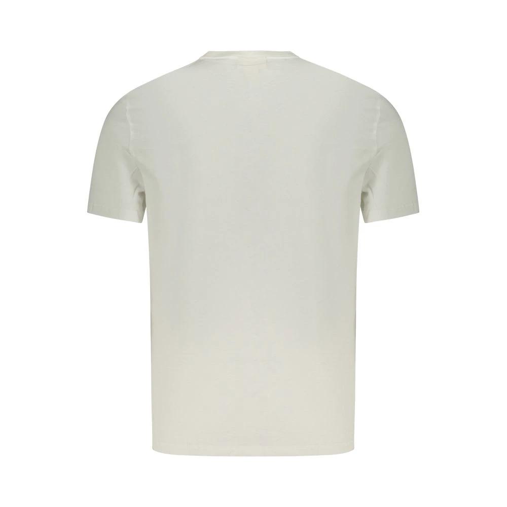 Calvin Klein Weißes Baumwoll-T-Shirt für Herren by Calvin Klein