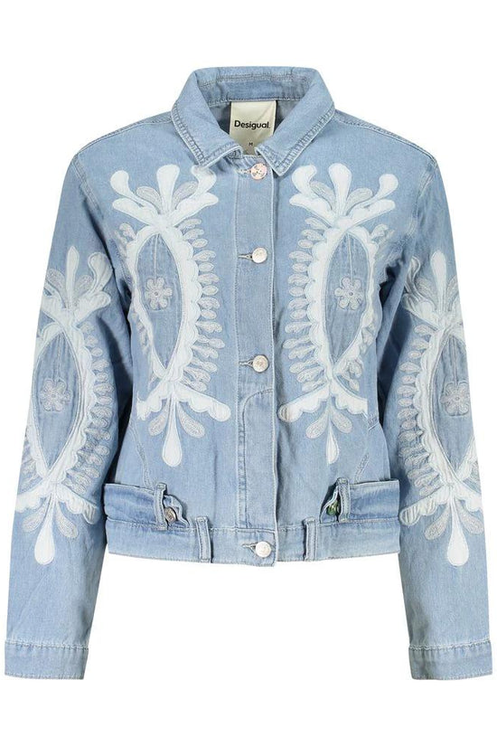 Desigual Azzurro Baumwolljacke für Damen by Desigual