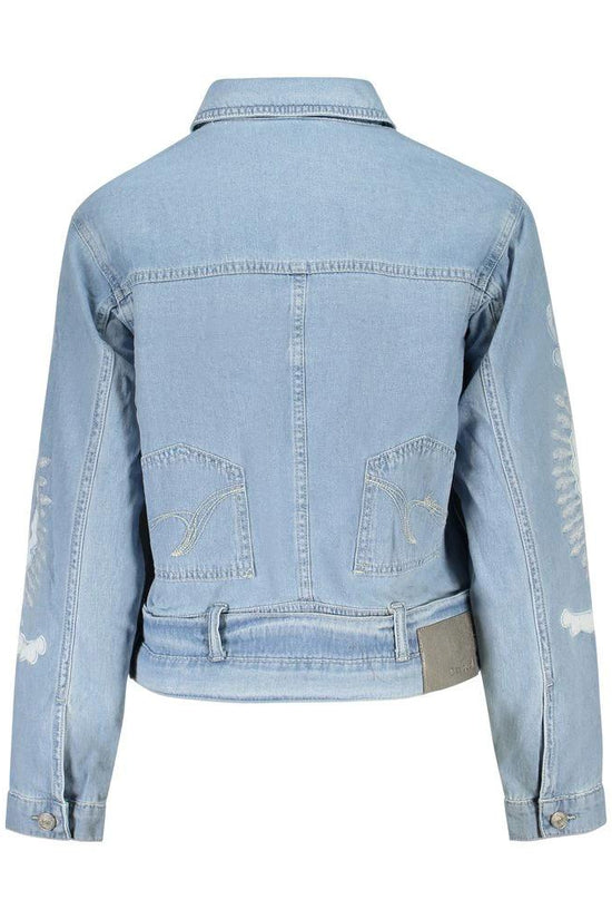 Desigual Azzurro Baumwolljacke für Damen by Desigual