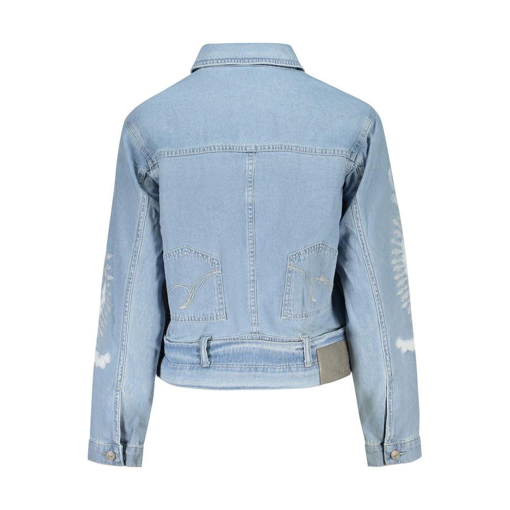 Desigual Azzurro Baumwolljacke für Damen by Desigual