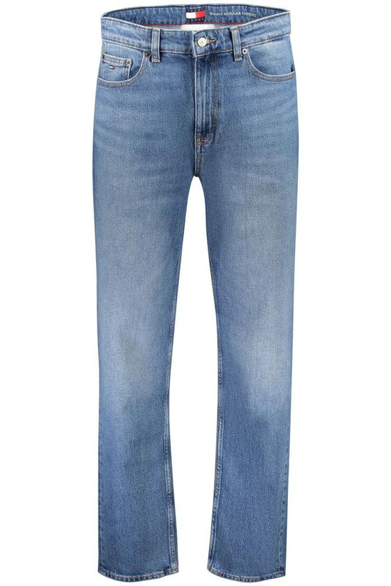 Tommy Hilfiger Blu Cotton Herrenjeans by Tommy Hilfiger