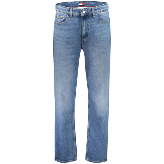 Tommy Hilfiger Blu Cotton Herrenjeans by Tommy Hilfiger