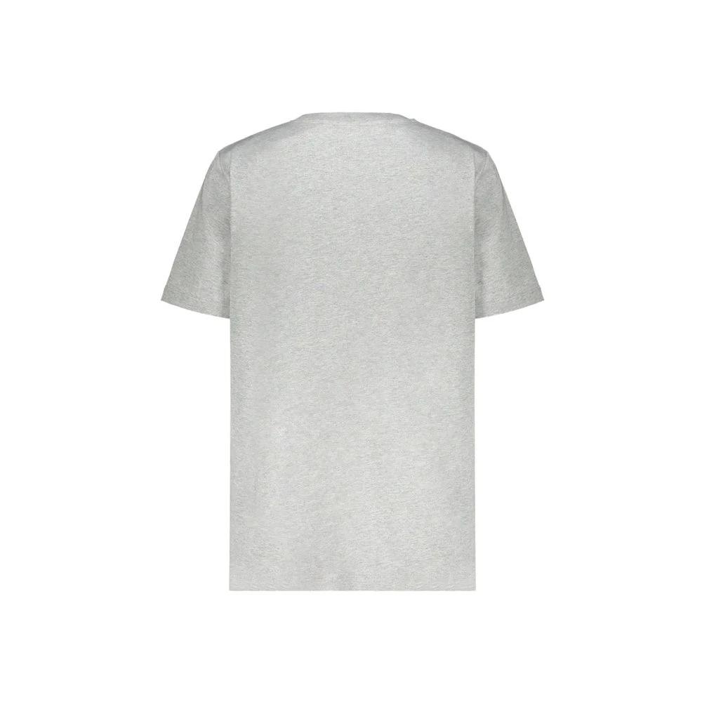 Balmain Graues Baumwoll-T-Shirt by Balmain