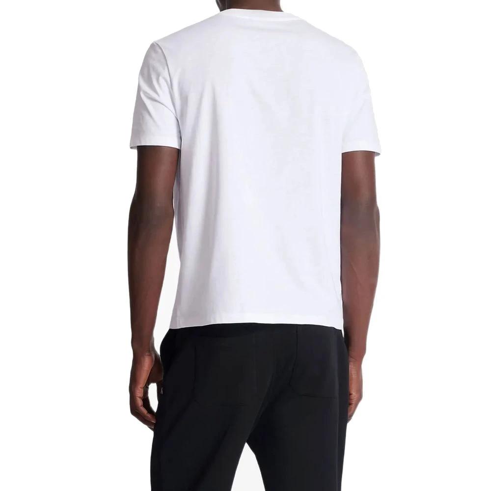 Balmain Weißes Baumwoll-T-Shirt by Balmain