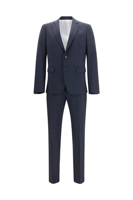 Dsquared² Blauer Zweiteiler aus Fleecewolle by Dsquared²