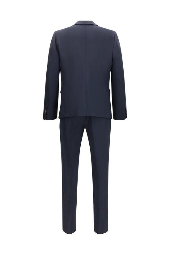 Dsquared² Blauer Zweiteiler aus Fleecewolle by Dsquared²