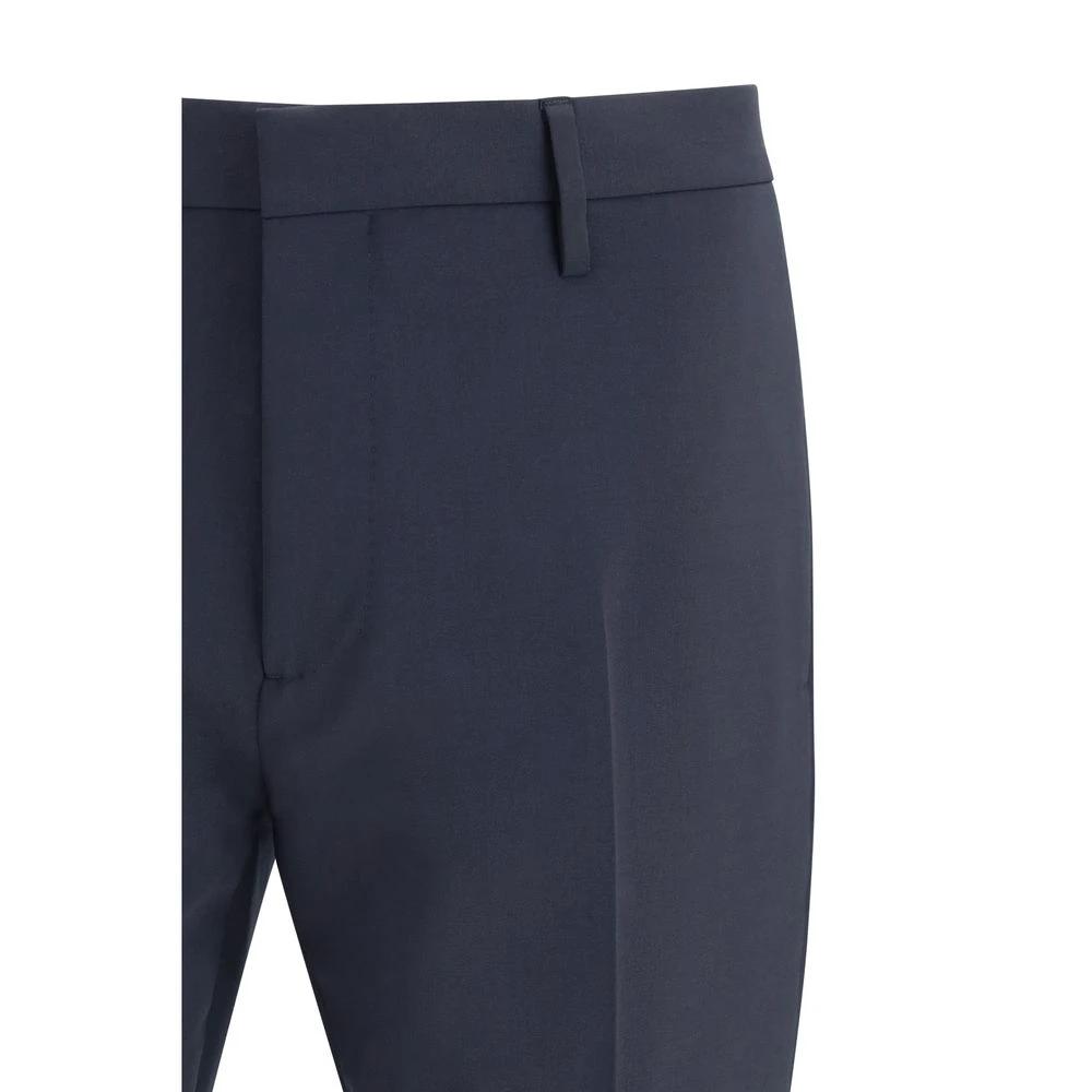 Dsquared² Blauer Zweiteiler aus Fleecewolle by Dsquared²