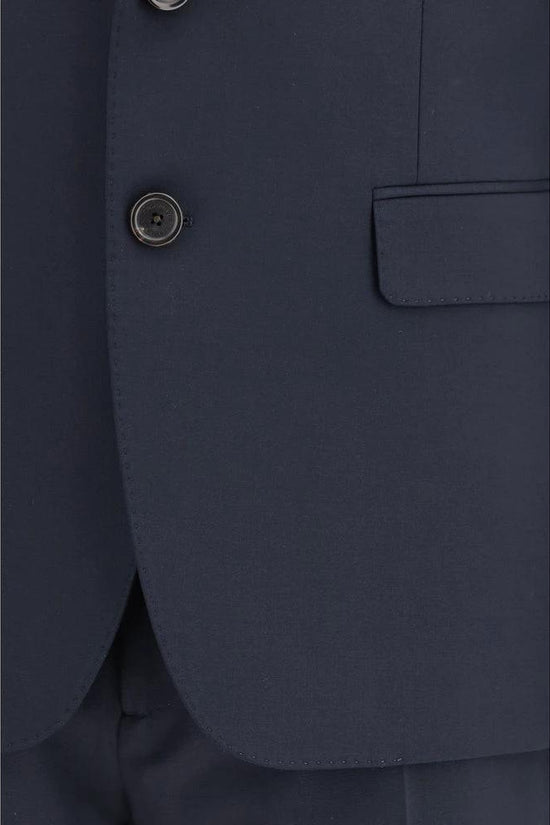 Dsquared² Blauer Zweiteiler aus Fleecewolle by Dsquared²