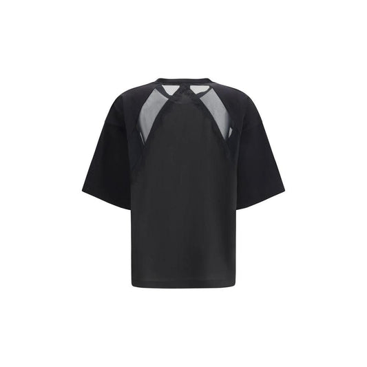 PINKO Schwarzes Baumwoll-T-Shirt by PINKO