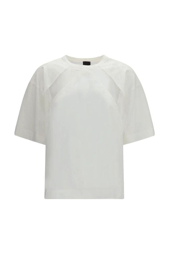 PINKO Weißes Baumwoll-T-Shirt by PINKO