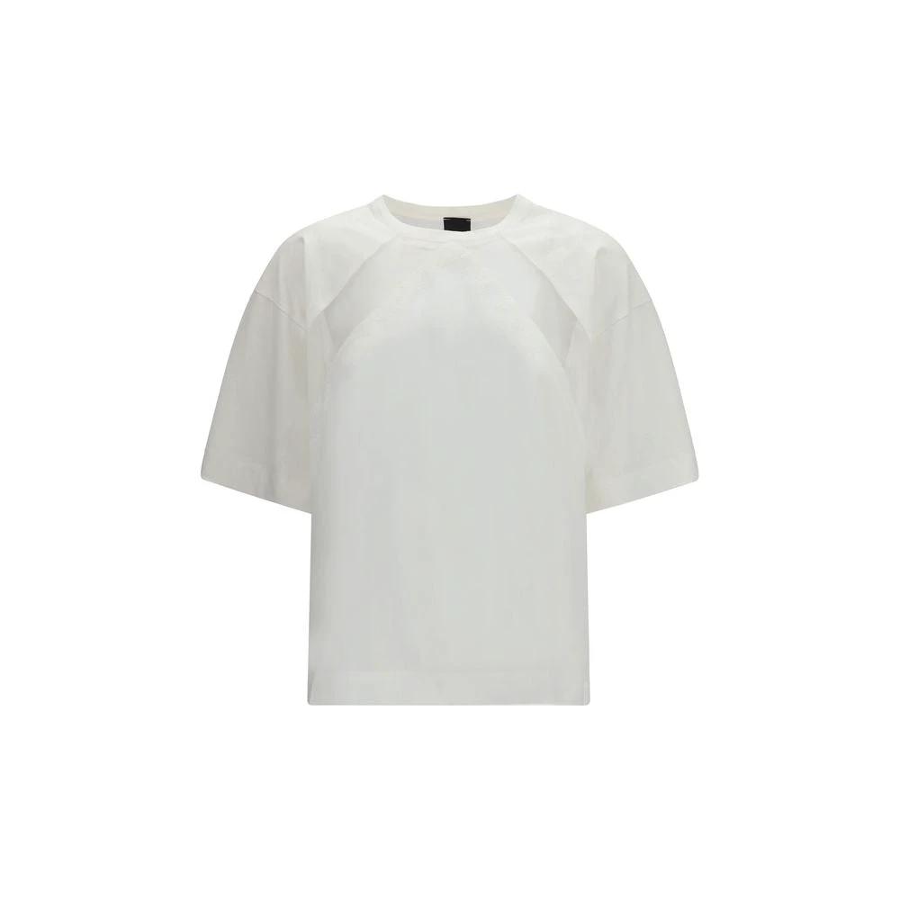 PINKO Weißes Baumwoll-T-Shirt by PINKO