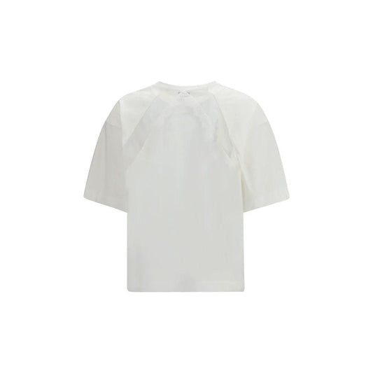PINKO Weißes Baumwoll-T-Shirt by PINKO