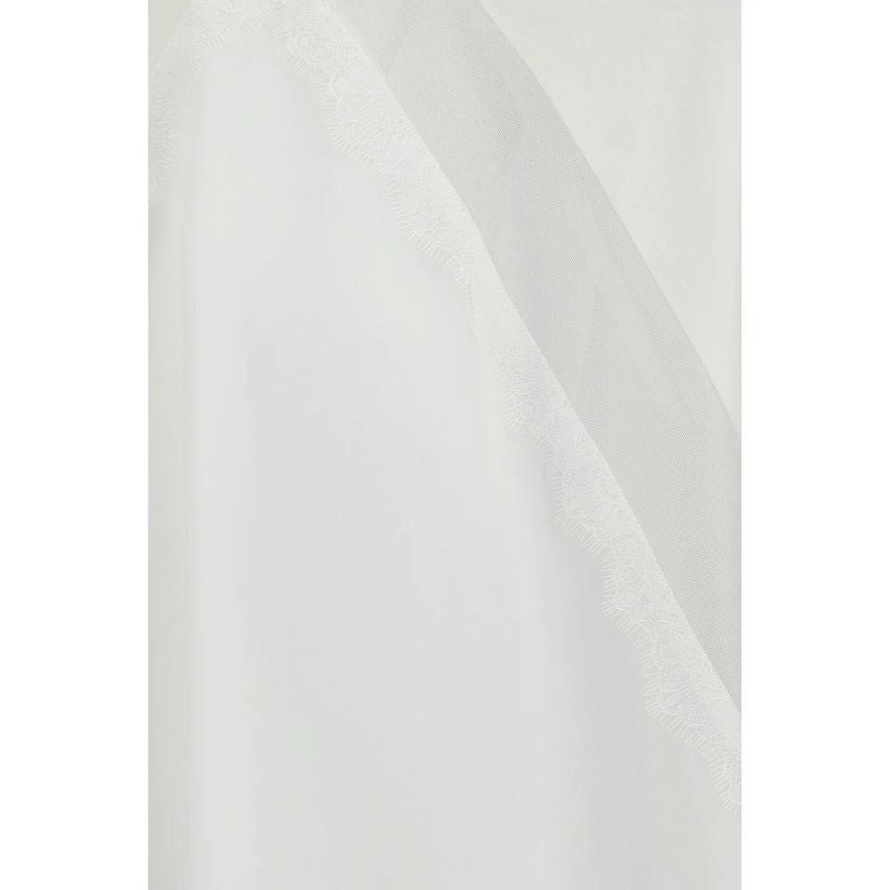 PINKO Weißes Baumwoll-T-Shirt by PINKO