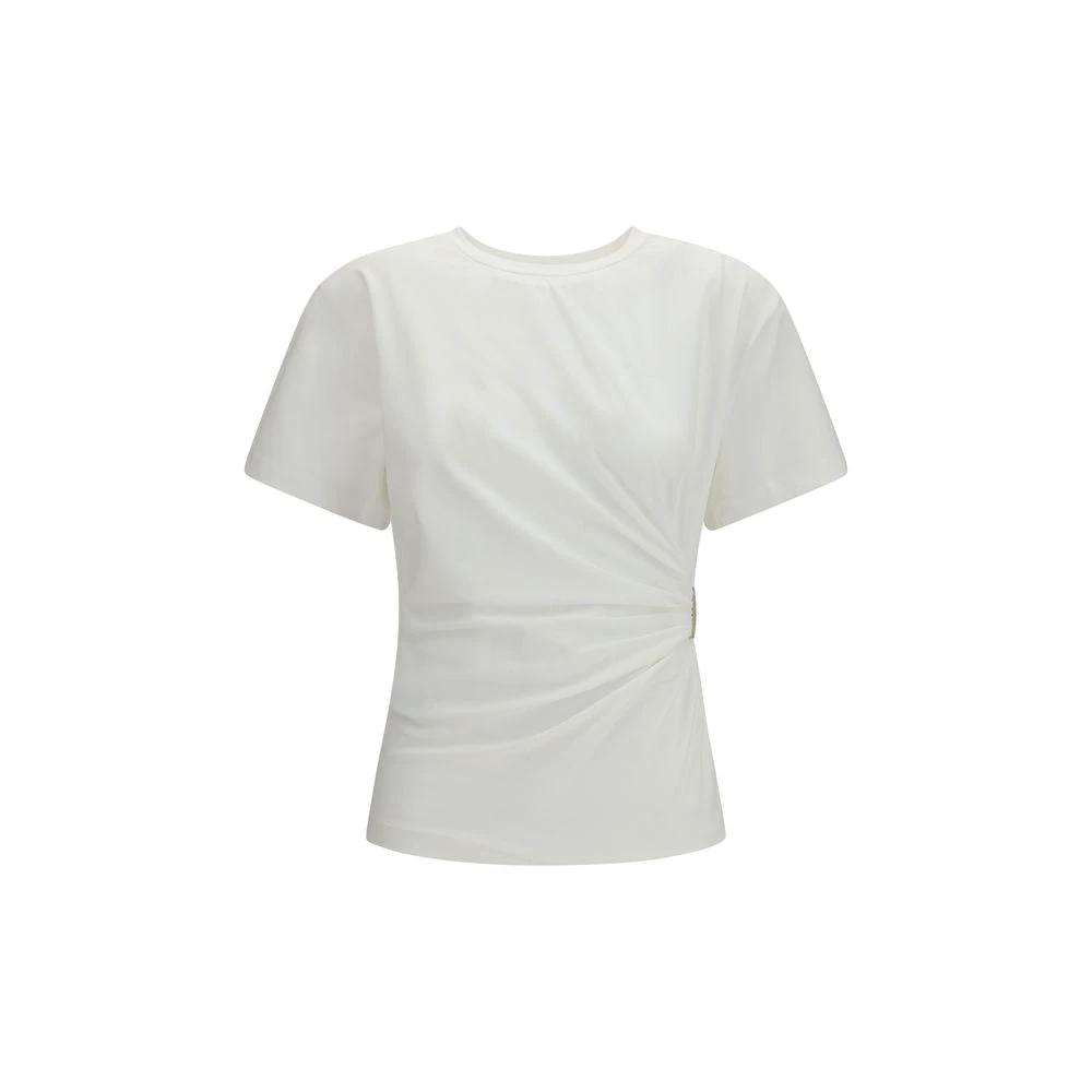 PINKO Weißes Baumwoll-T-Shirt by PINKO