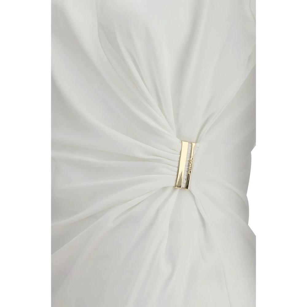 PINKO Weißes Baumwoll-T-Shirt by PINKO