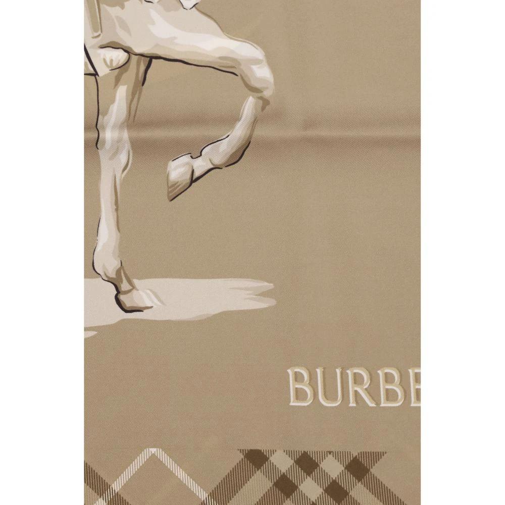 Burberry Beiger Seidenschal by Burberry