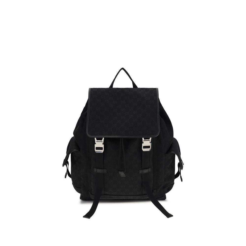 Gucci Schwarzer Rucksack aus Stoff by Gucci