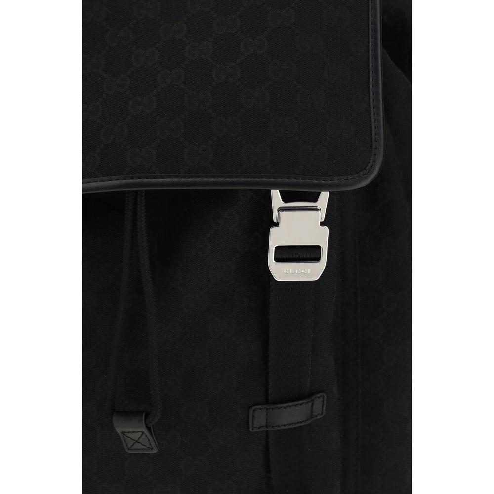 Gucci Schwarzer Rucksack aus Stoff by Gucci