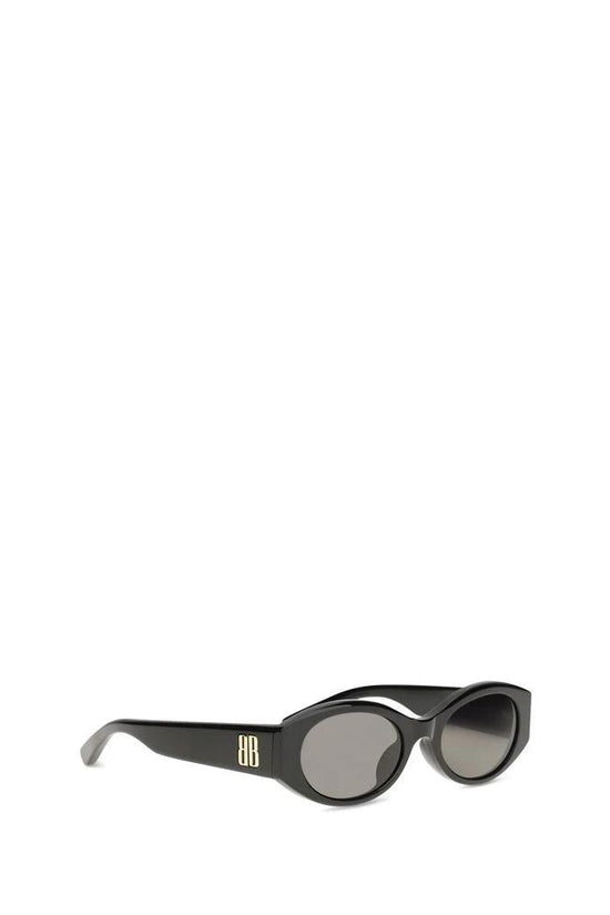 Balenciaga Schwarze Sonnenbrille aus Acetat by Balenciaga
