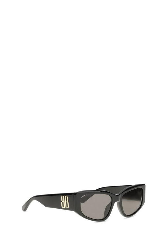 Balenciaga Schwarze Sonnenbrille aus Acetat by Balenciaga
