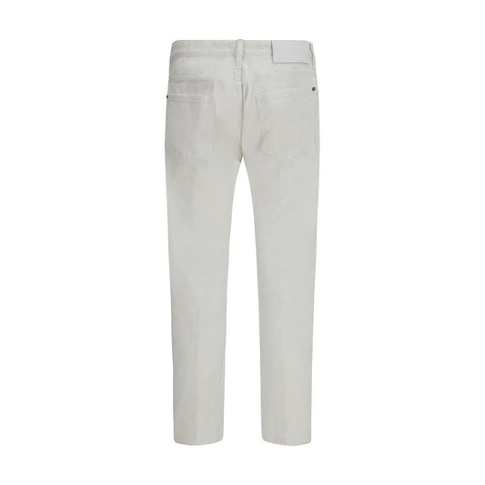 Dsquared² Weiße Slim Fit Jeans aus Baumwolle by Dsquared²