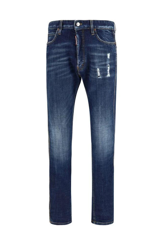 Dsquared² Blaue Baumwolljeans Denim by Dsquared²