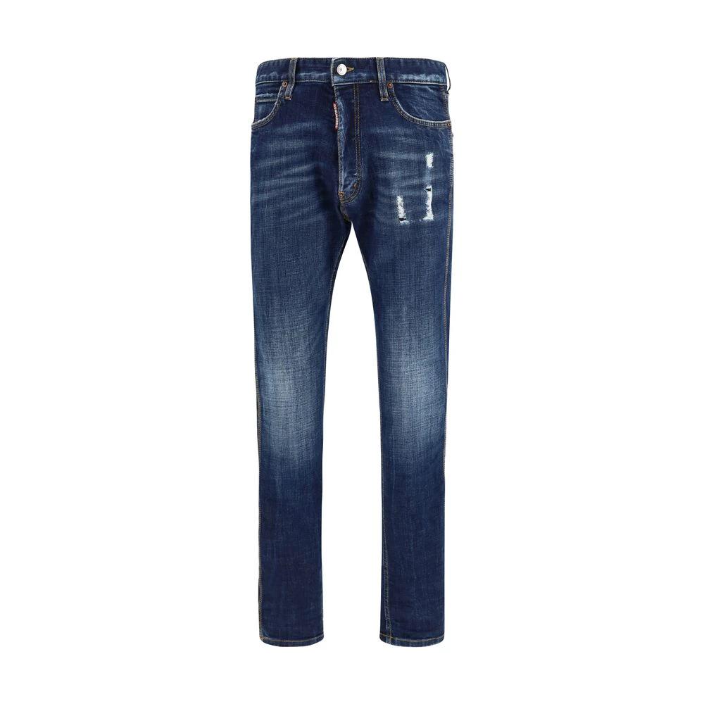 Dsquared² Blaue Baumwolljeans Denim by Dsquared²