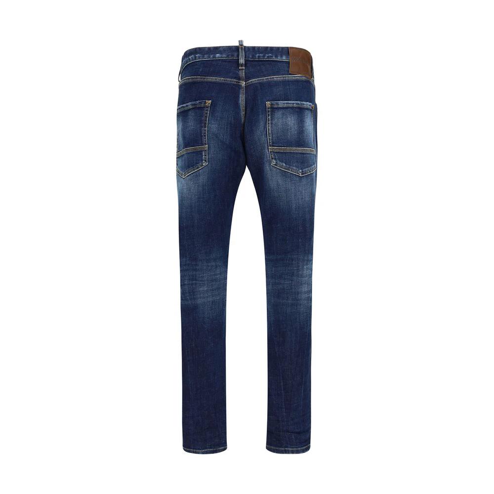 Dsquared² Blaue Baumwolljeans Denim by Dsquared²