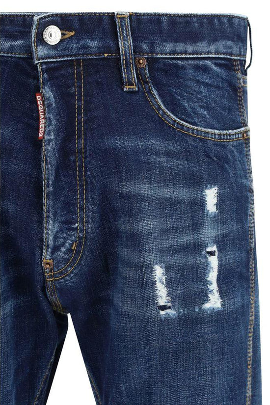 Dsquared² Blaue Baumwolljeans Denim by Dsquared²
