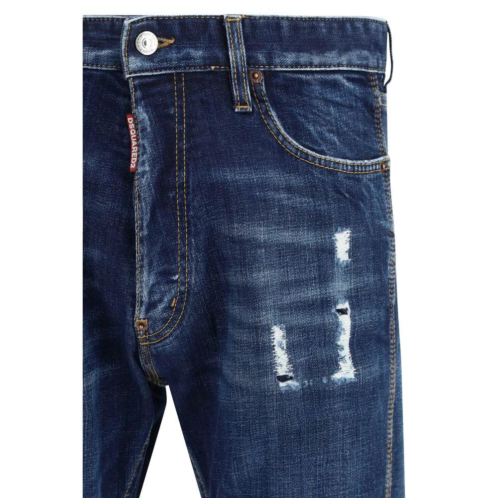Dsquared² Blaue Baumwolljeans Denim by Dsquared²