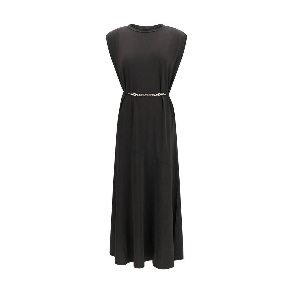 PINKO Schwarzes Freizeitkleid aus Acetat by PINKO