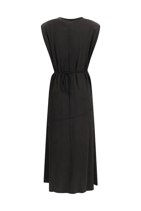 PINKO Schwarzes Freizeitkleid aus Acetat by PINKO