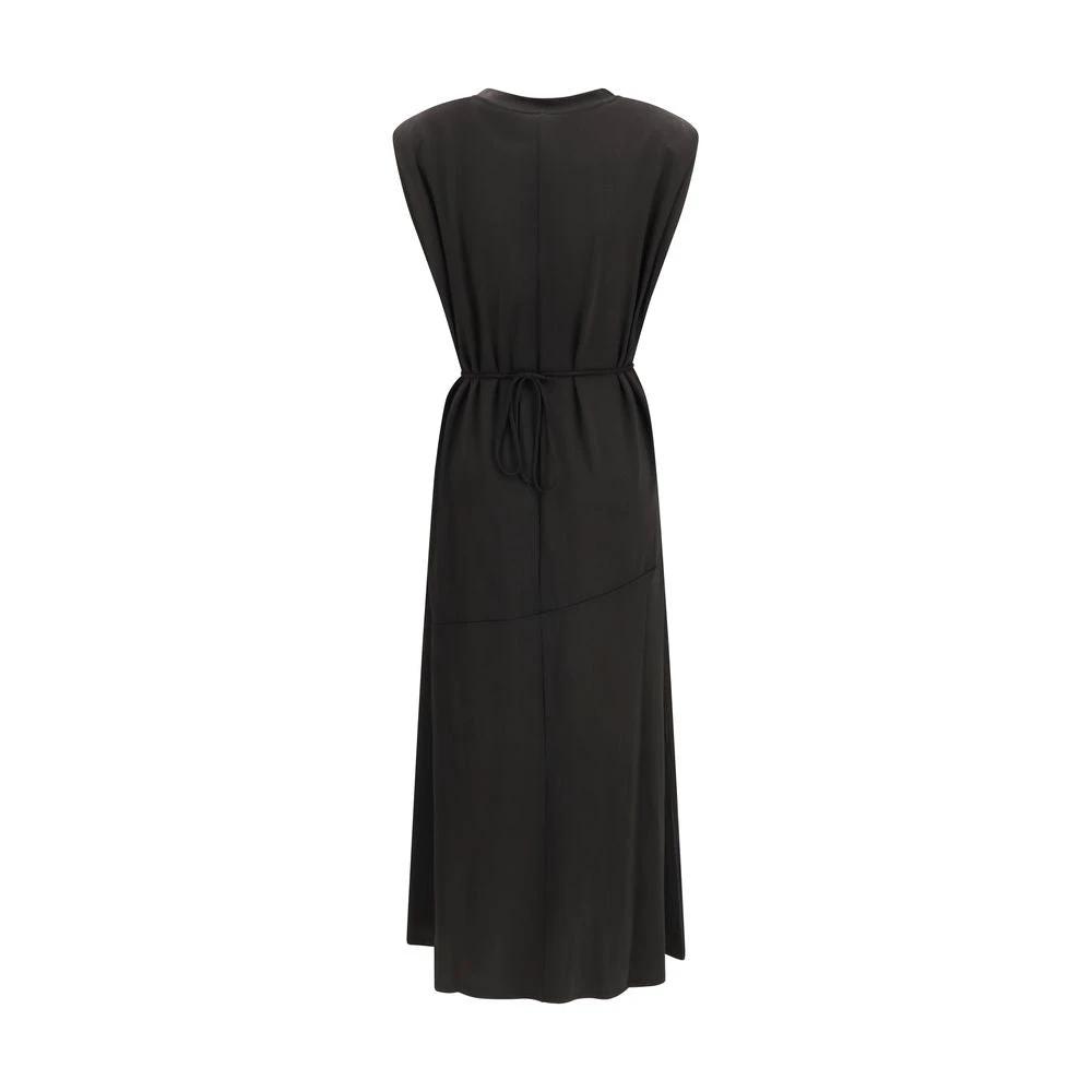 PINKO Schwarzes Freizeitkleid aus Acetat by PINKO