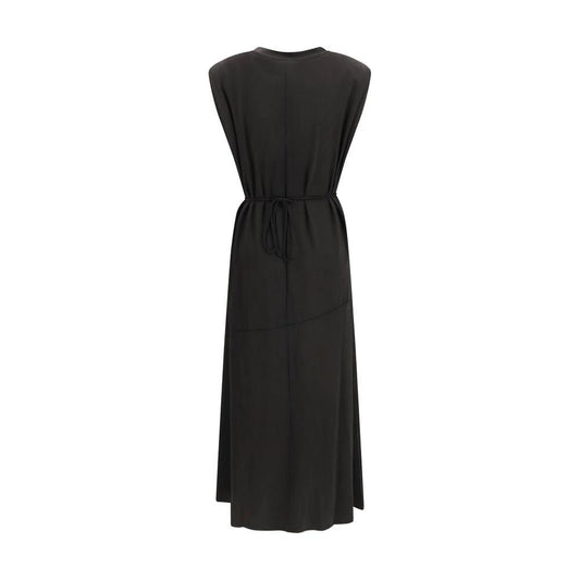 PINKO Schwarzes Freizeitkleid aus Acetat by PINKO