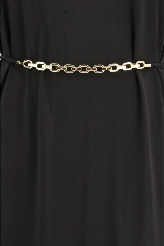 PINKO Schwarzes Freizeitkleid aus Acetat by PINKO