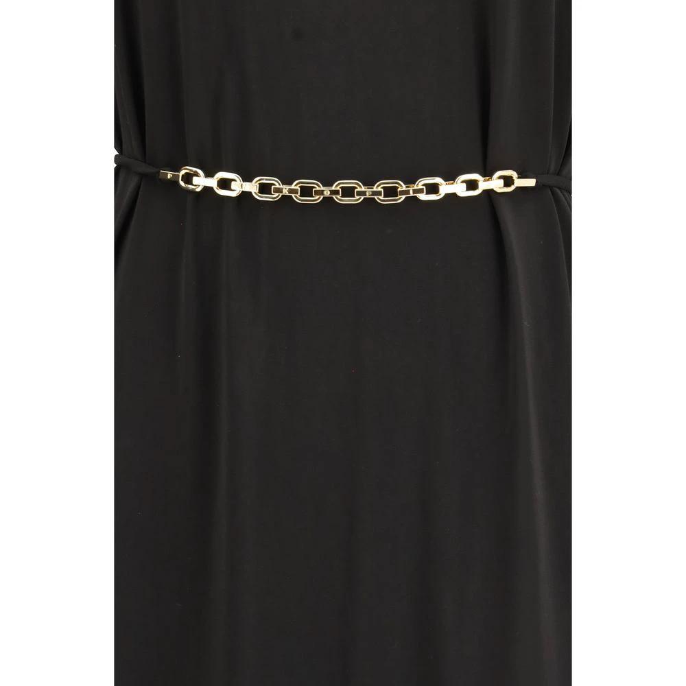 PINKO Schwarzes Freizeitkleid aus Acetat by PINKO
