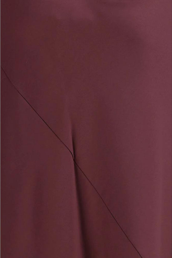 PINKO Bordeaux Marabou Casual Dress by PINKO