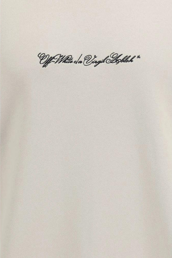Off-White Beige Cotton Sweatshirt by Off-White