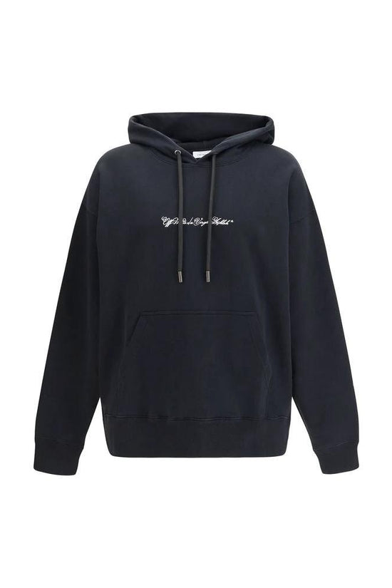 Off-White Schwarzer Baumwoll-Sweatshirt by Off-White