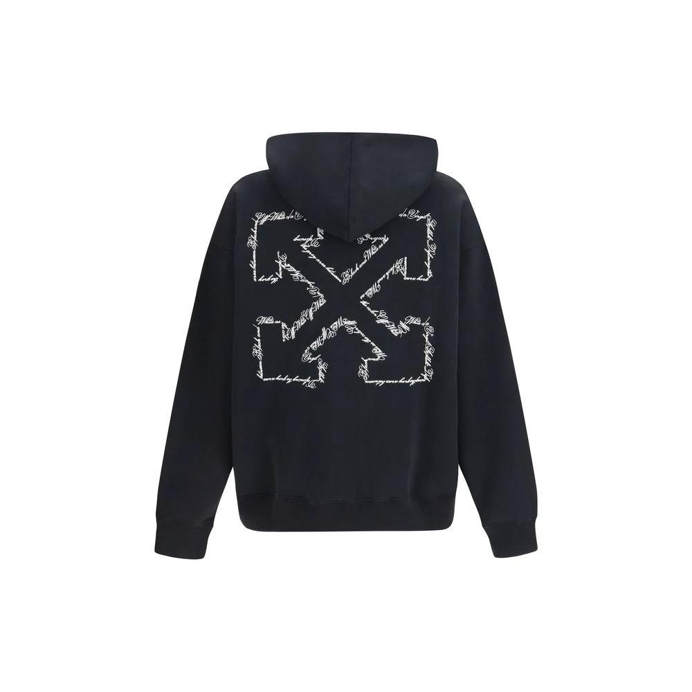 Off-White Schwarzer Baumwoll-Sweatshirt by Off-White