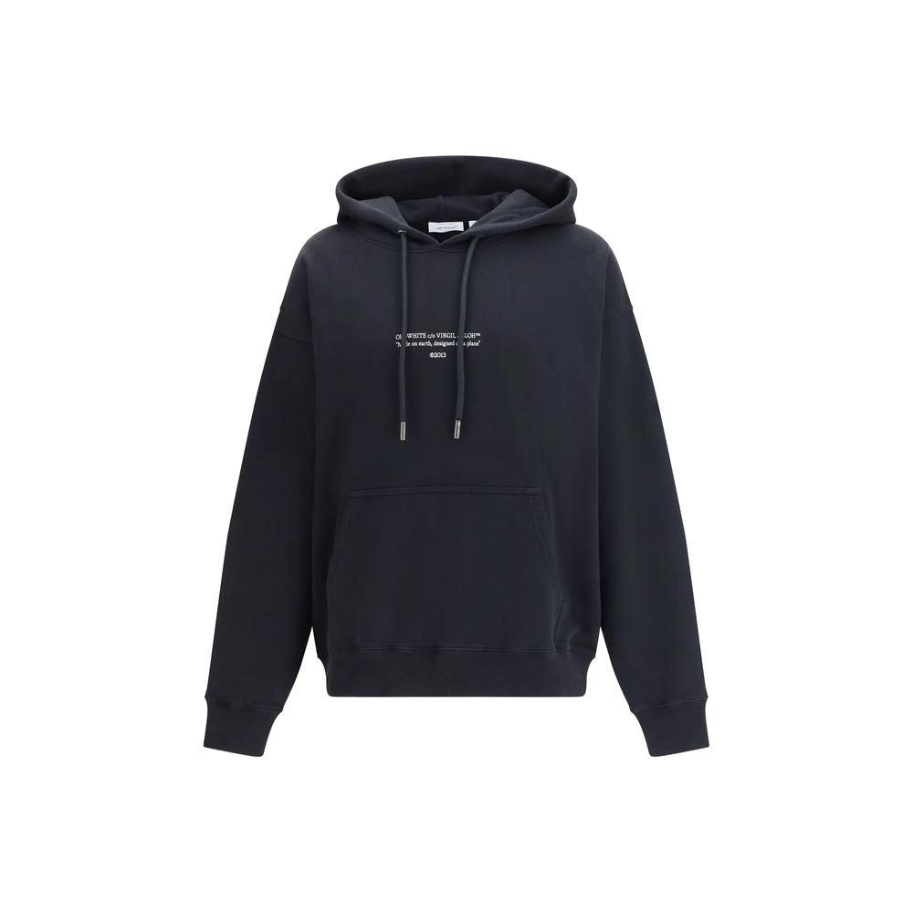 Off-White Schwarzer Baumwoll-Sweatshirt by Off-White