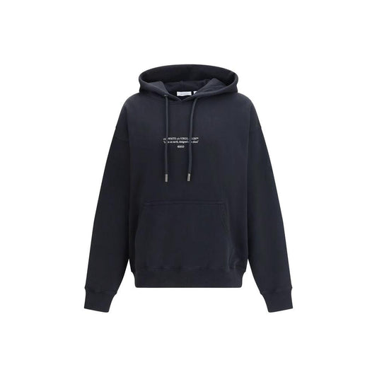 Off-White Schwarzer Baumwoll-Sweatshirt by Off-White