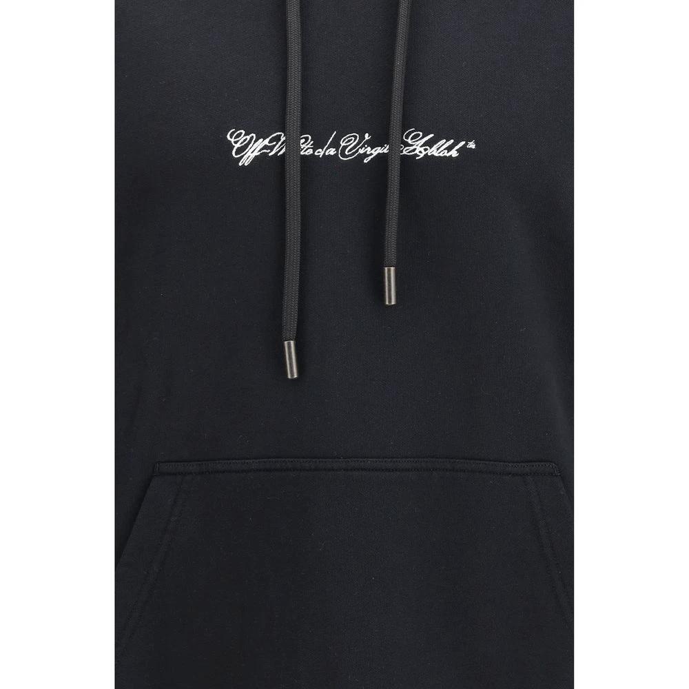 Off-White Schwarzer Baumwoll-Sweatshirt by Off-White