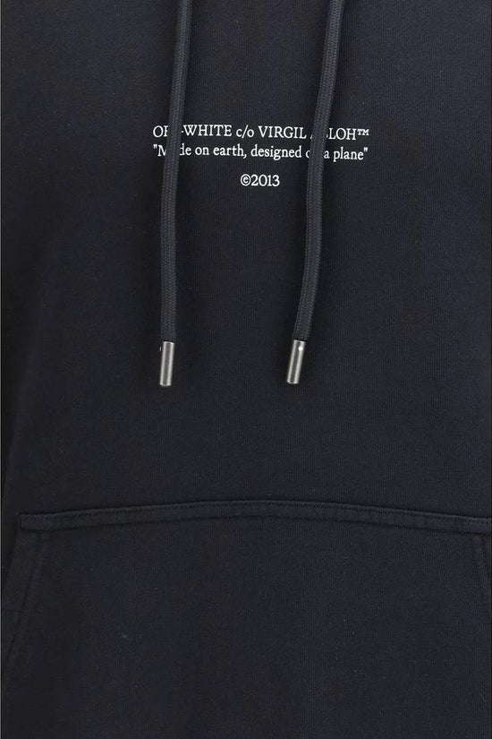 Off-White Schwarzer Baumwoll-Sweatshirt by Off-White