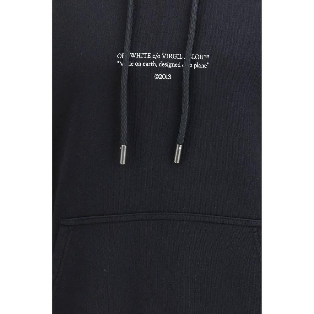 Off-White Schwarzer Baumwoll-Sweatshirt by Off-White