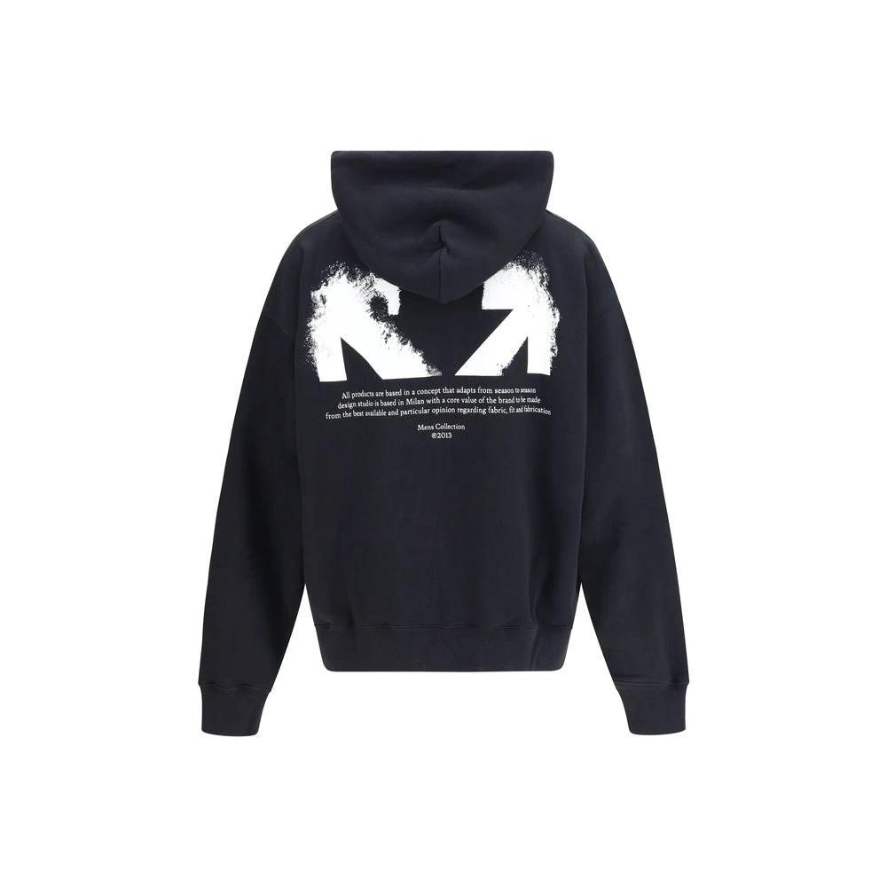 Off-White Schwarzer Baumwoll-Sweatshirt by Off-White